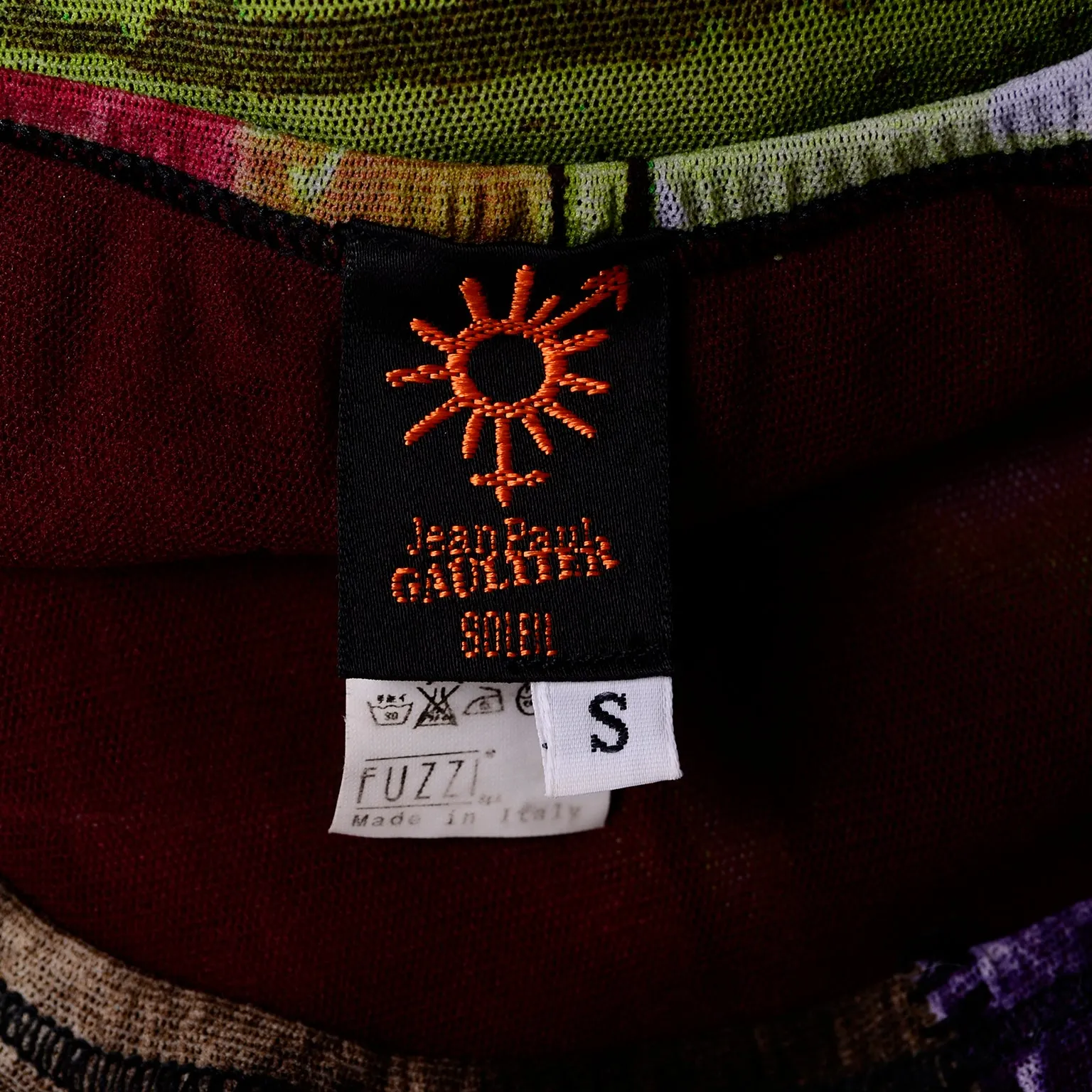 1990s Jean Paul Gaultier Maxi Skirt w/ Iconography & Nature Patchwork