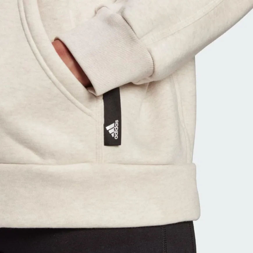 Adidas Sportswear Studio Lounge Fleece Full-Zip Women Sportswear Hoody Botanic Mel