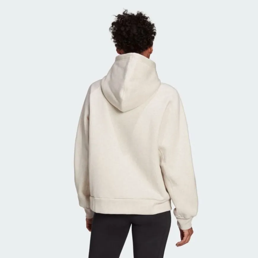 Adidas Sportswear Studio Lounge Fleece Full-Zip Women Sportswear Hoody Botanic Mel