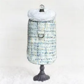 Annabella Dog Coat: Sky