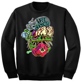 Art Society MONSTER DROP SWEATER BLACK