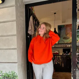 Bacis Apparel Cinna Oversized Hoodie BA322-04 753 Grenadine