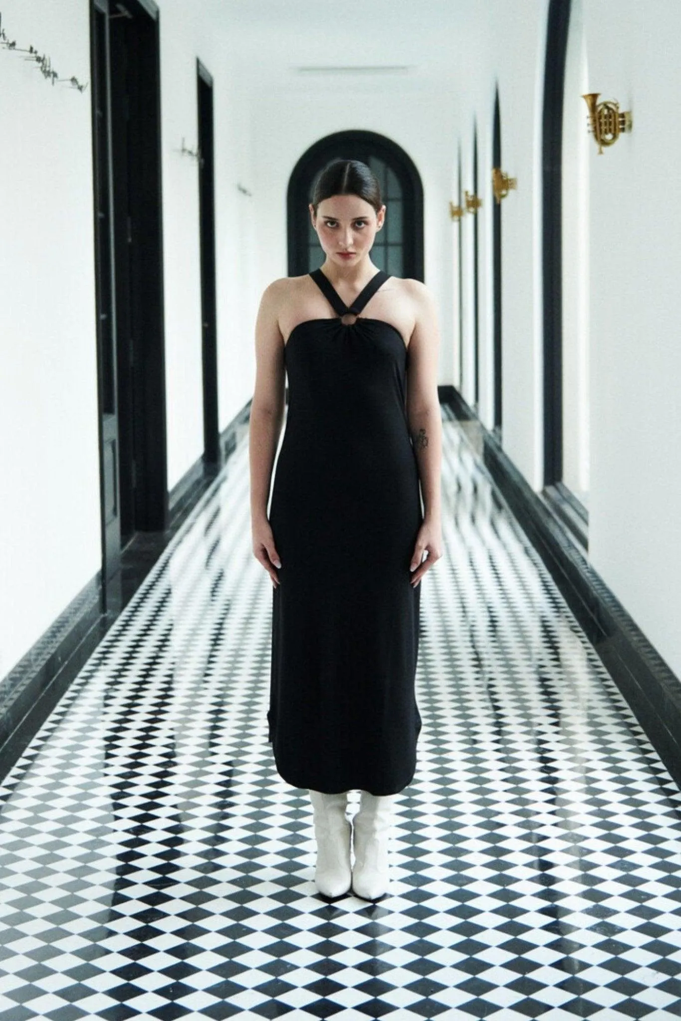 Black A-Line Dress