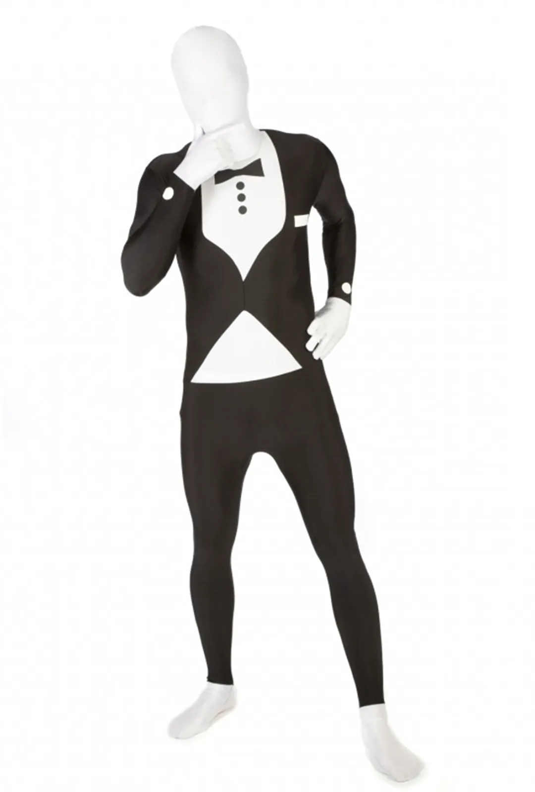 Black & White Tuxedo Morphsuit