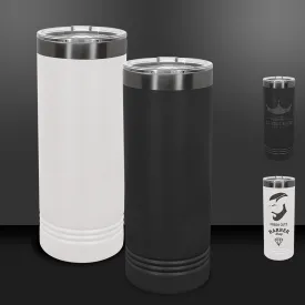 Black Ghost 22 oz Skinny Polar Camel Tumblers