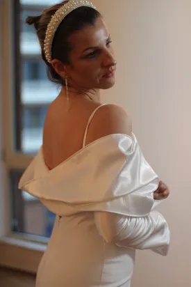 Bridal Satin Wrap