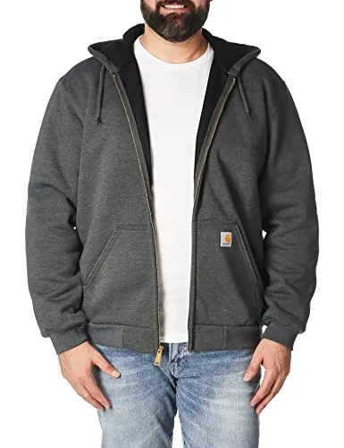 Carhartt 104078 Men's Rutland Thermal Lined Zip Front Sweatshirt Hoodie Big & Tall