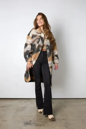 Feeling Clever Long Coat