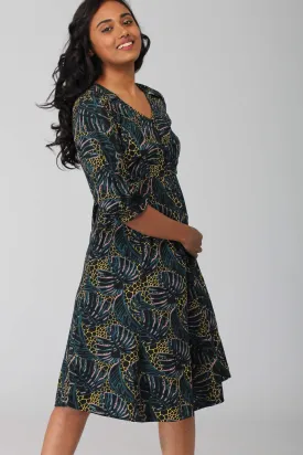 Flores A Line Dress