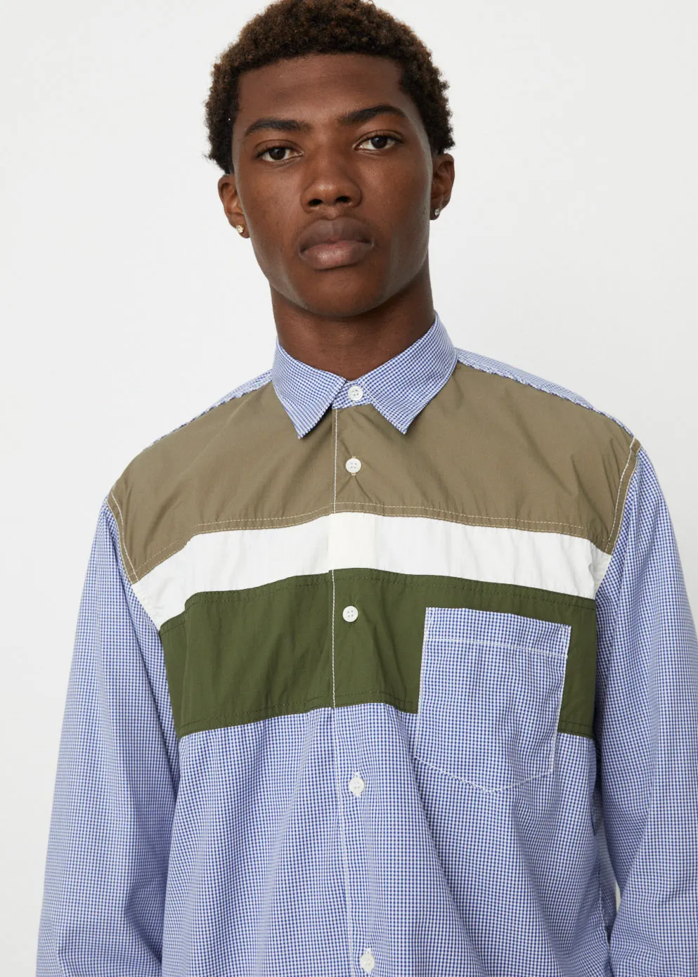 Gingham Multi Patch Shirt