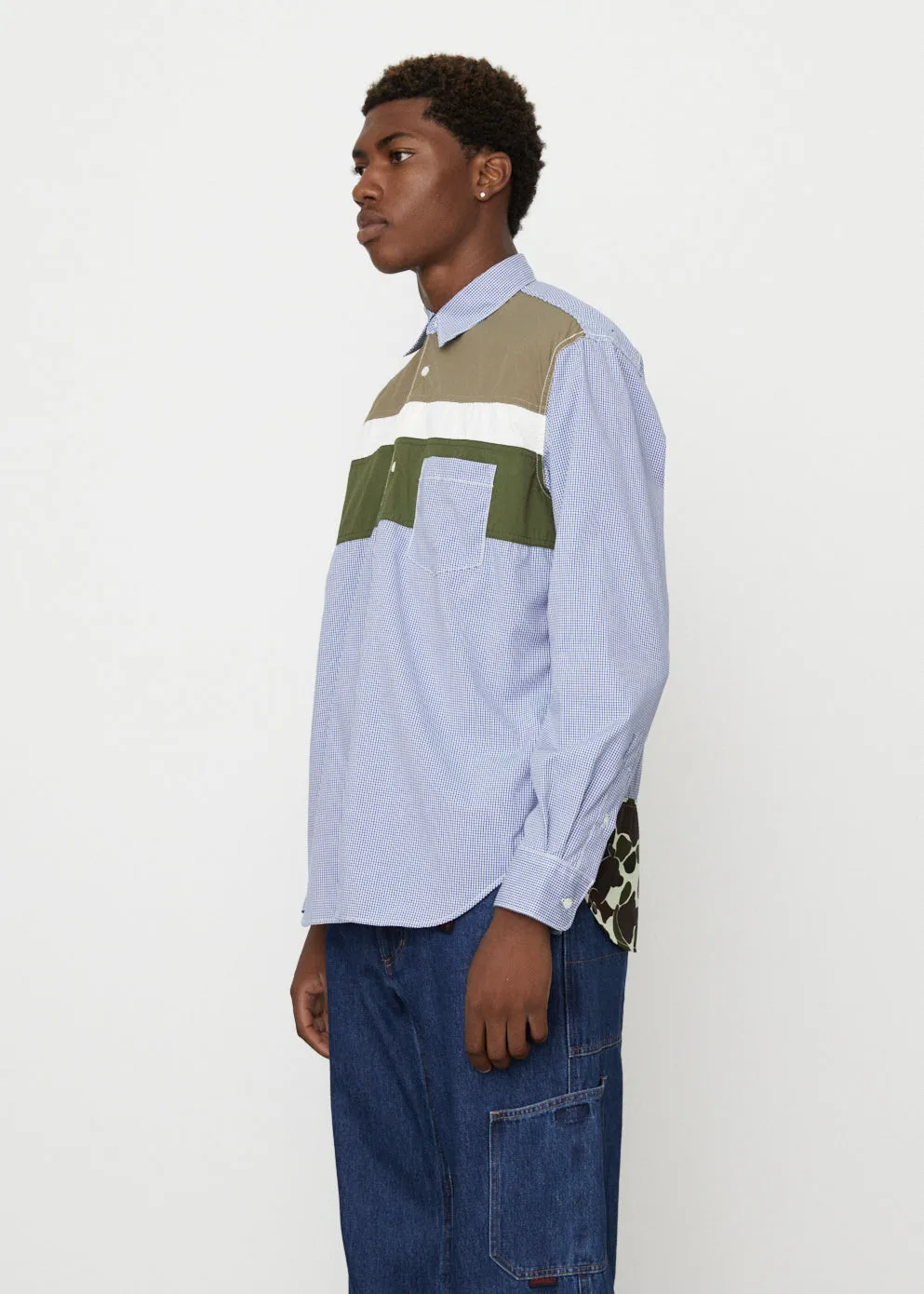 Gingham Multi Patch Shirt
