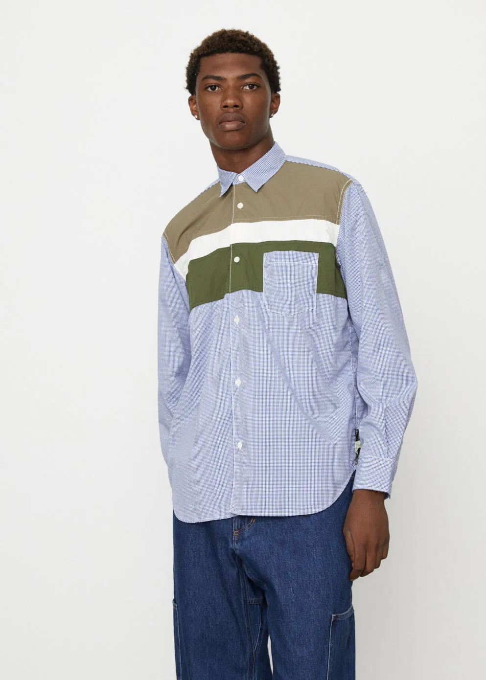 Gingham Multi Patch Shirt