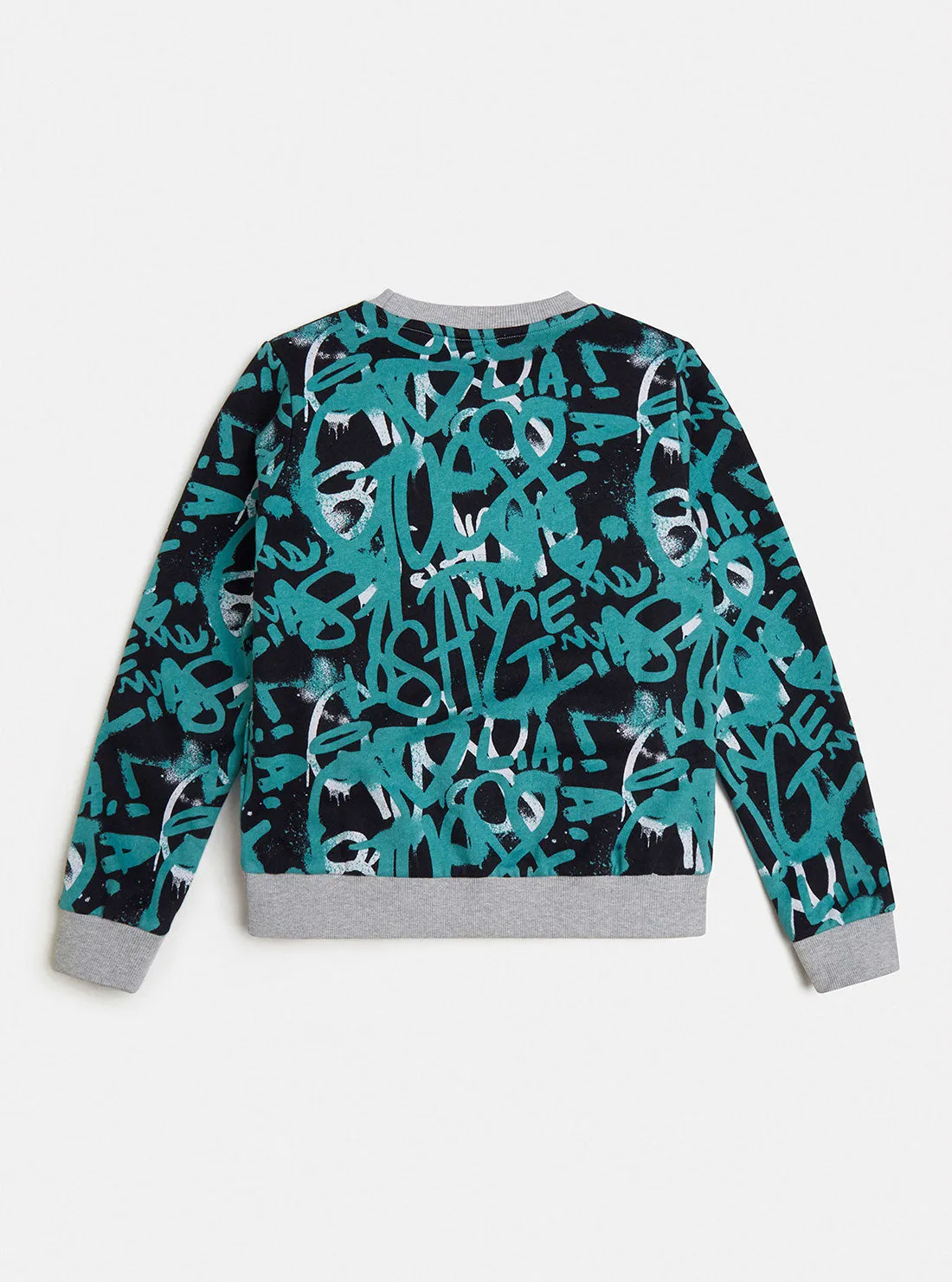 Graffiti Print Logo Active Jumper (7-16)