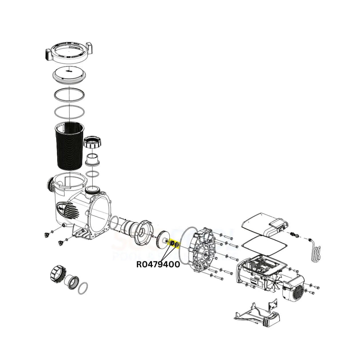 Jandy Mechanical Shaft Seal | R0479400