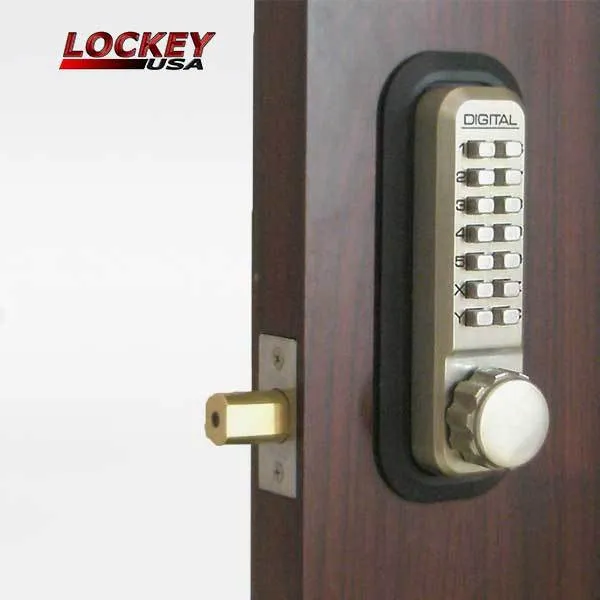 Lockey - 2210-DC - Mechanical Keyless Double Deadbolt Lock