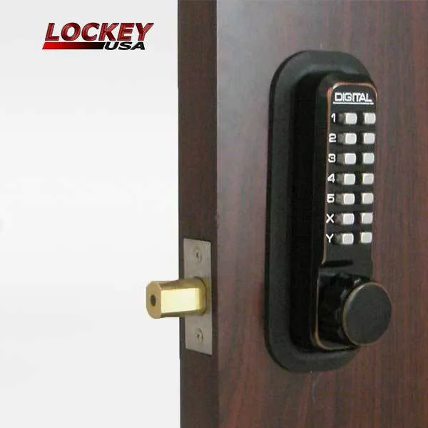 Lockey - 2210-DC - Mechanical Keyless Double Deadbolt Lock
