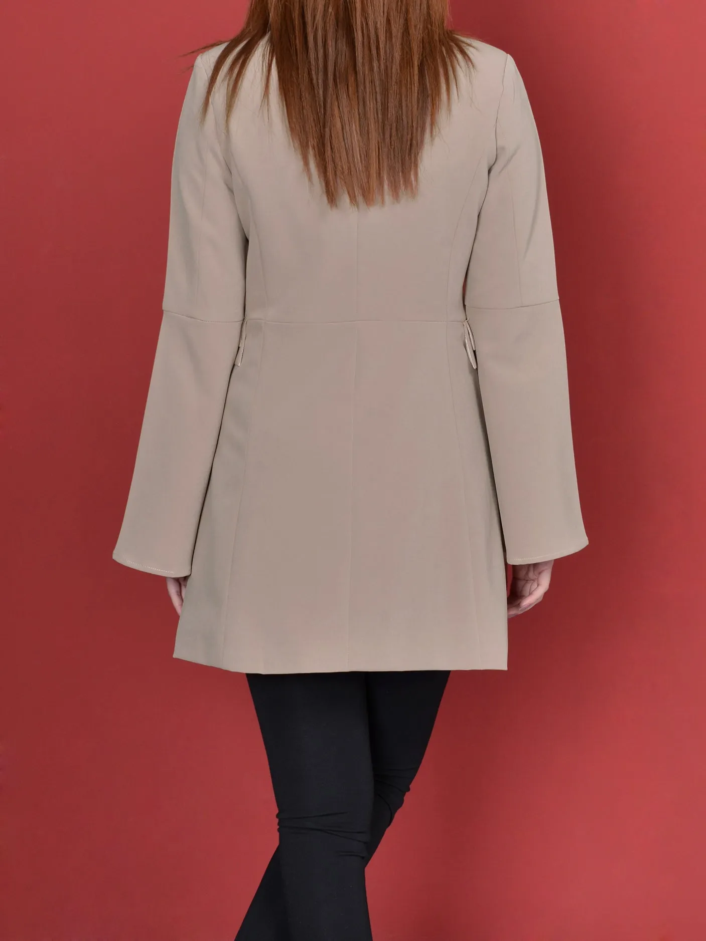 Long Beige Coat