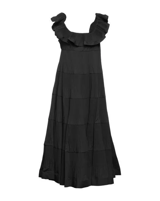MEIMEIJ - OFF THE SHOULDER PLEATED MIDI DRESS