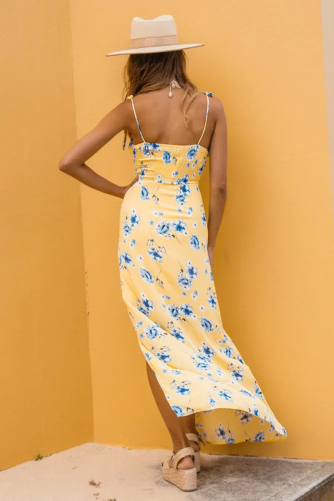 Olivera Maxi Dress Yellow