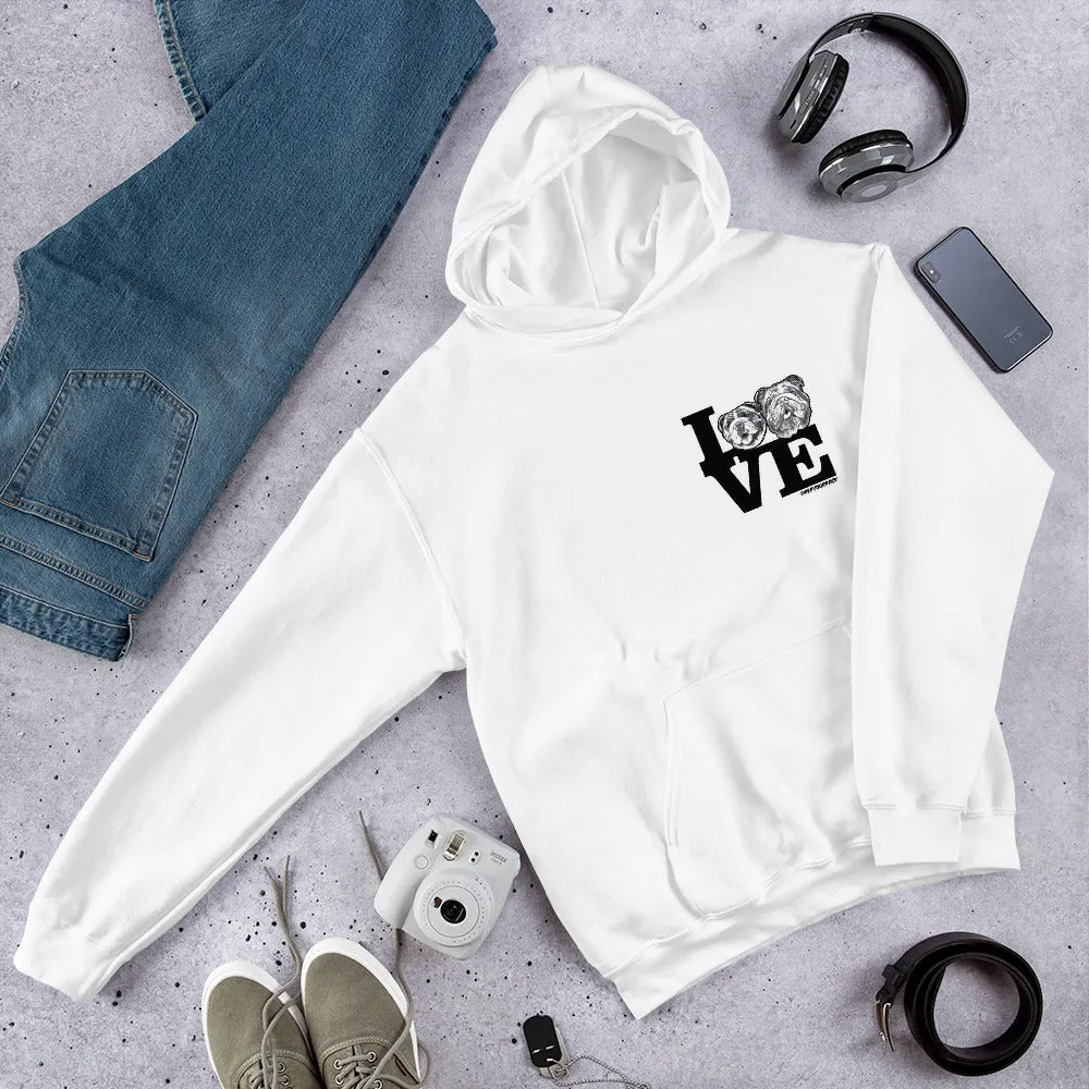 Pac & Big Love Unisex Hoodie
