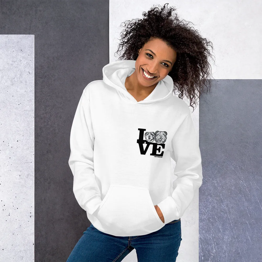 Pac & Big Love Unisex Hoodie