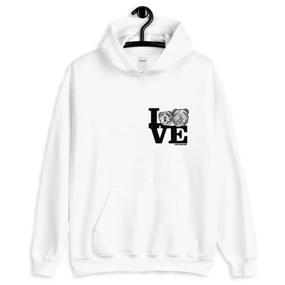 Pac & Big Love Unisex Hoodie