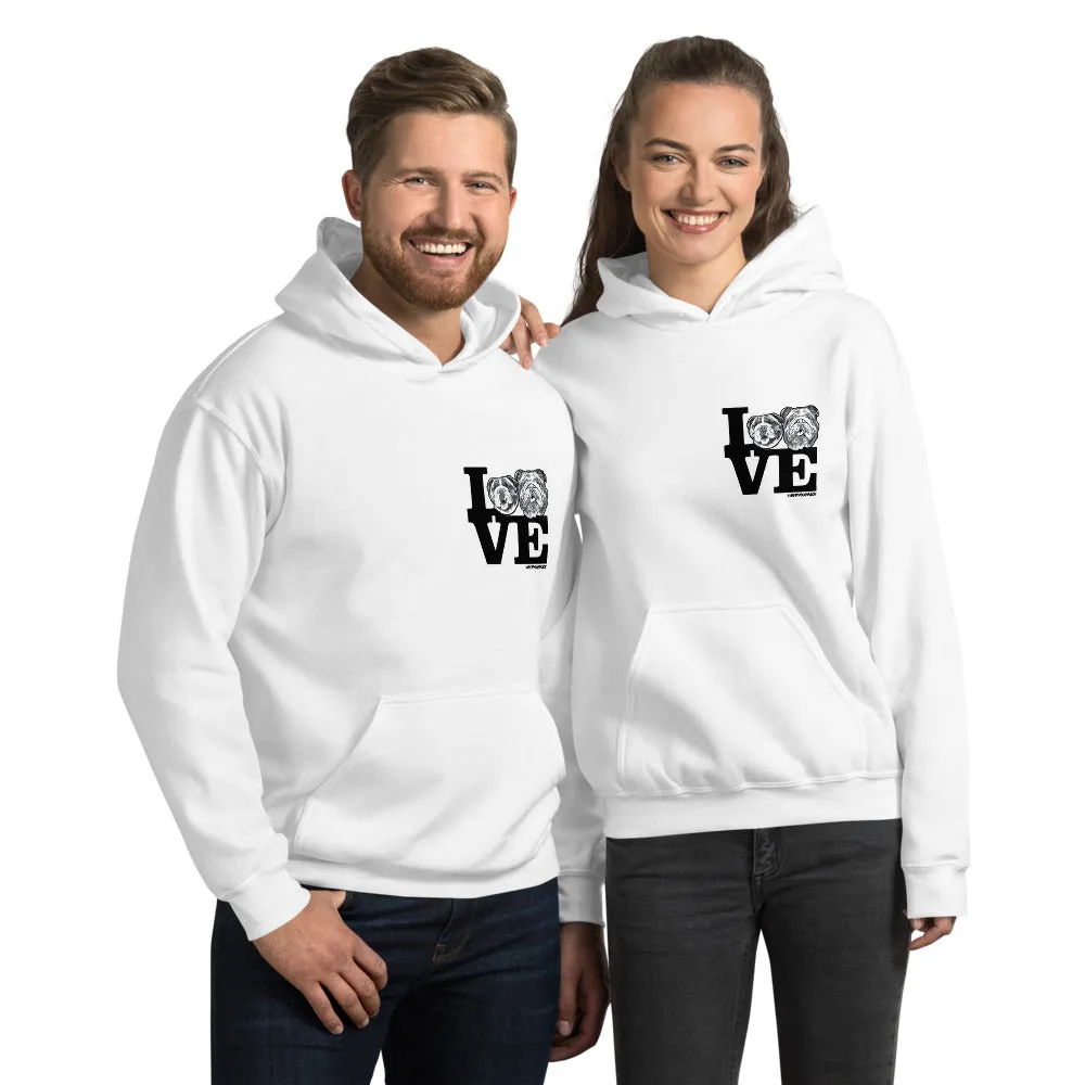 Pac & Big Love Unisex Hoodie