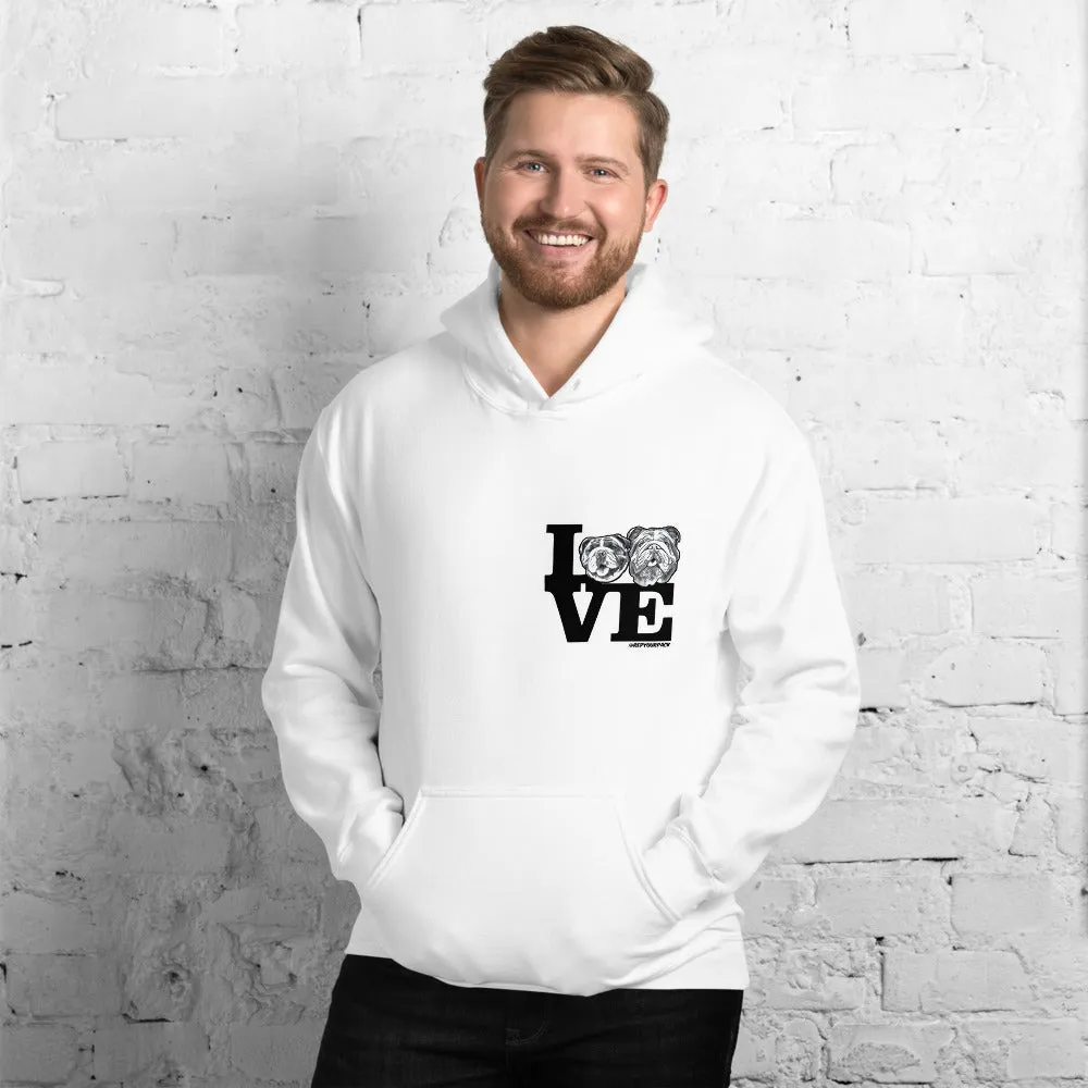 Pac & Big Love Unisex Hoodie