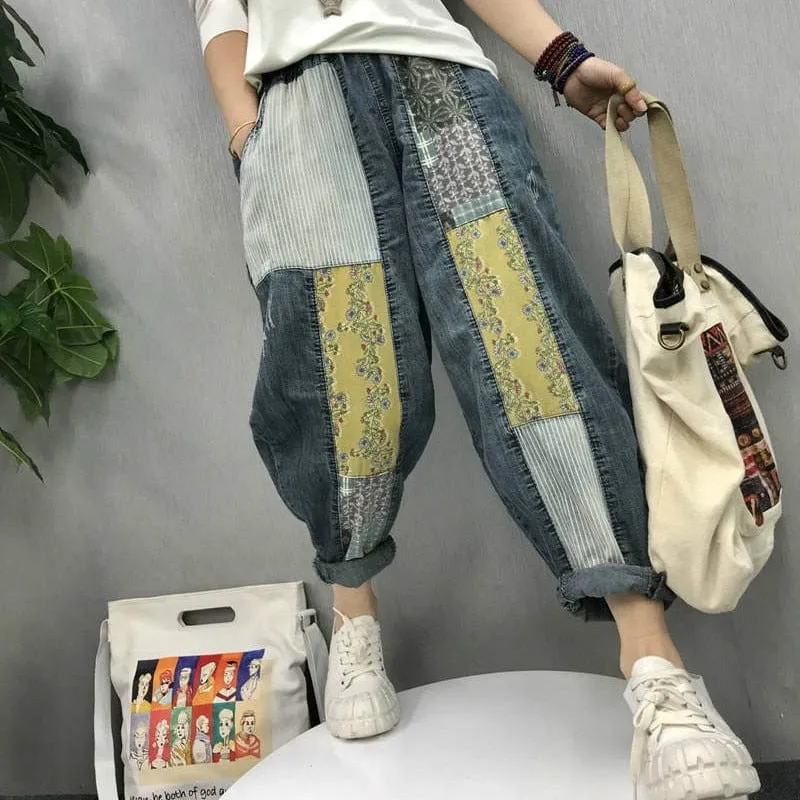 Patchwork Hippie Jeans