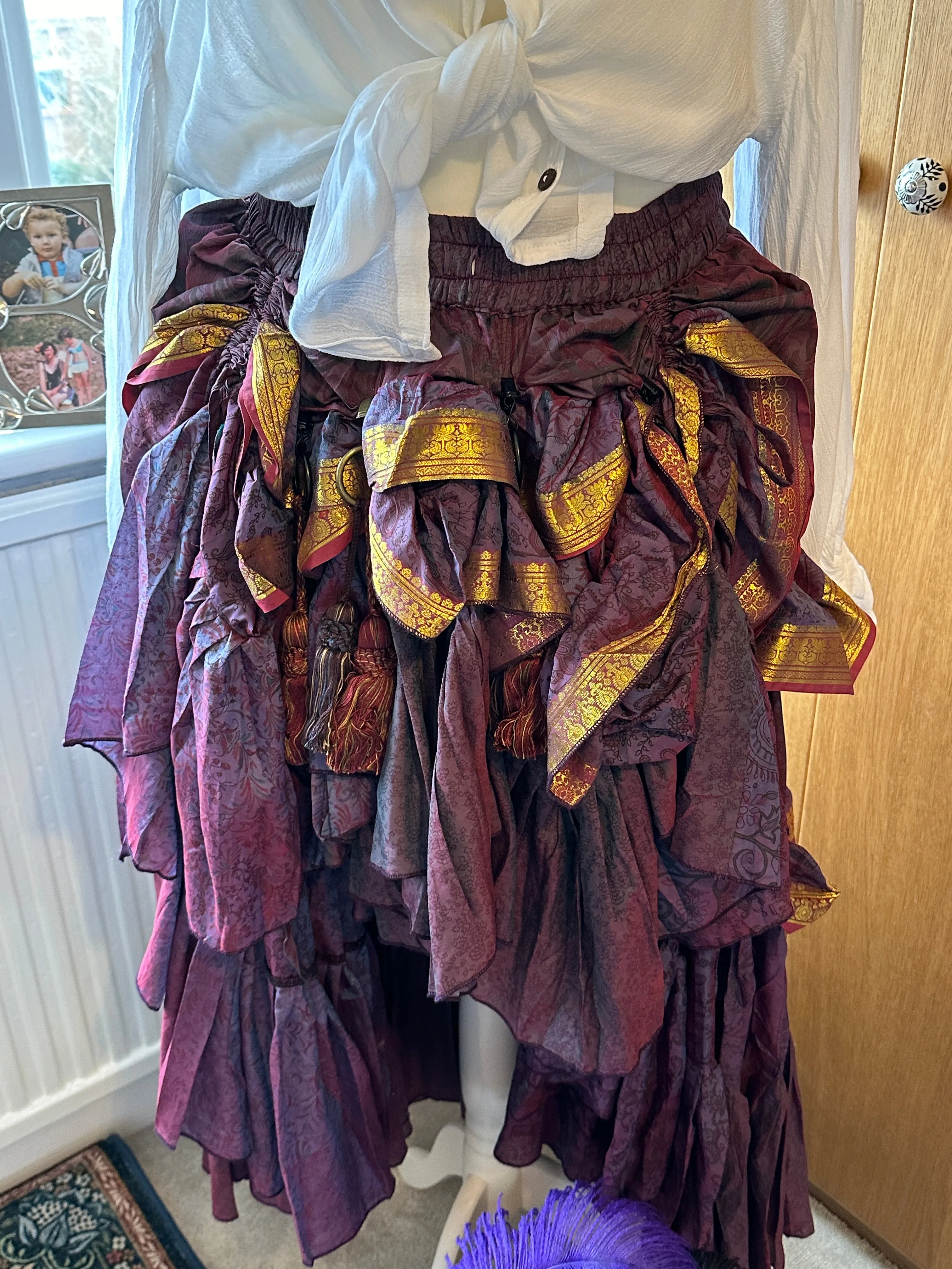 Ready to Ship Whitby Pirate Queen Skirt Shirt Galleon Hat F/S