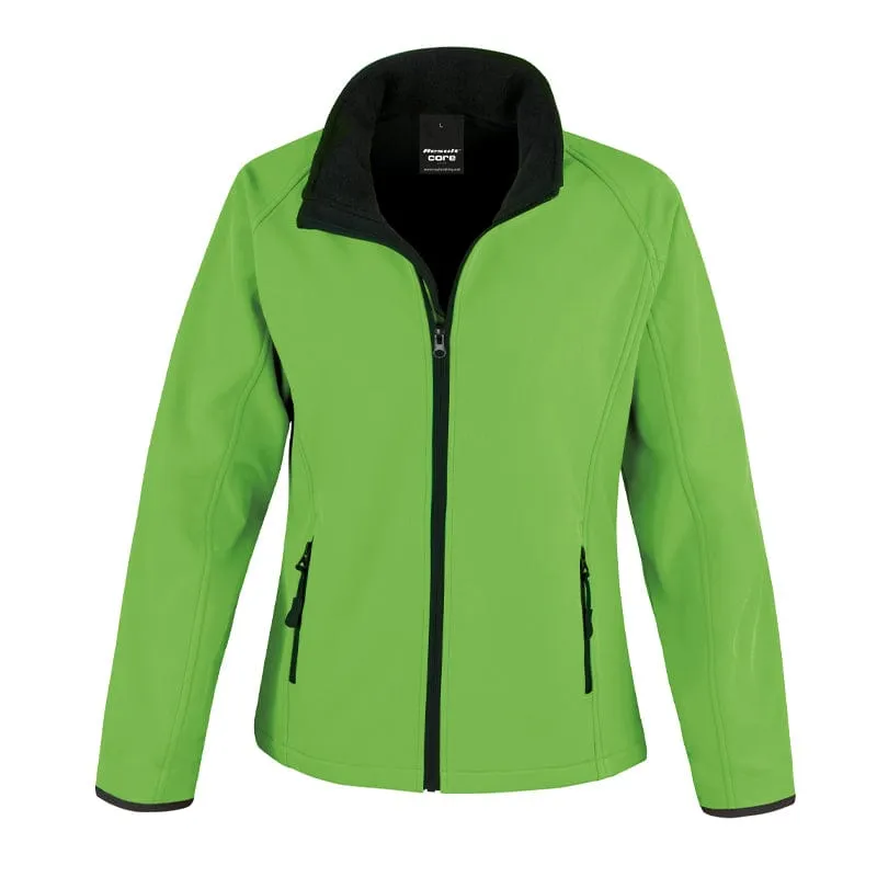 Result Core Printable Ladies Softshell Jacket R231F