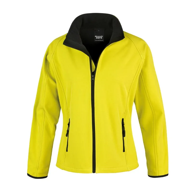 Result Core Printable Ladies Softshell Jacket R231F
