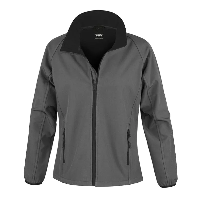 Result Core Printable Ladies Softshell Jacket R231F
