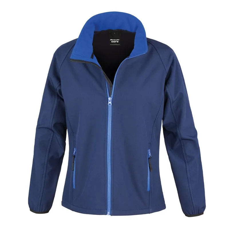 Result Core Printable Ladies Softshell Jacket R231F