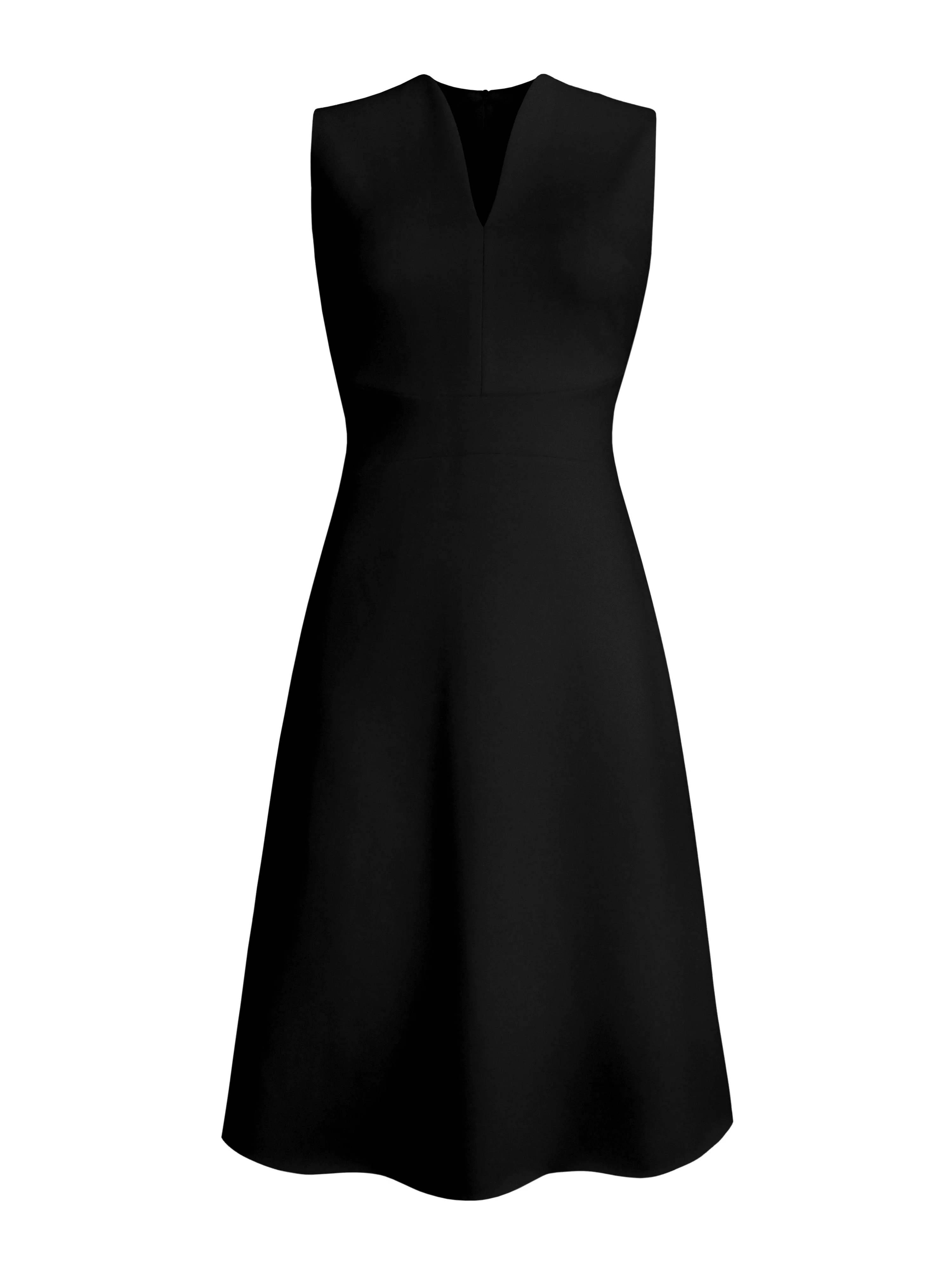 Sleeveless A-Line Dress
