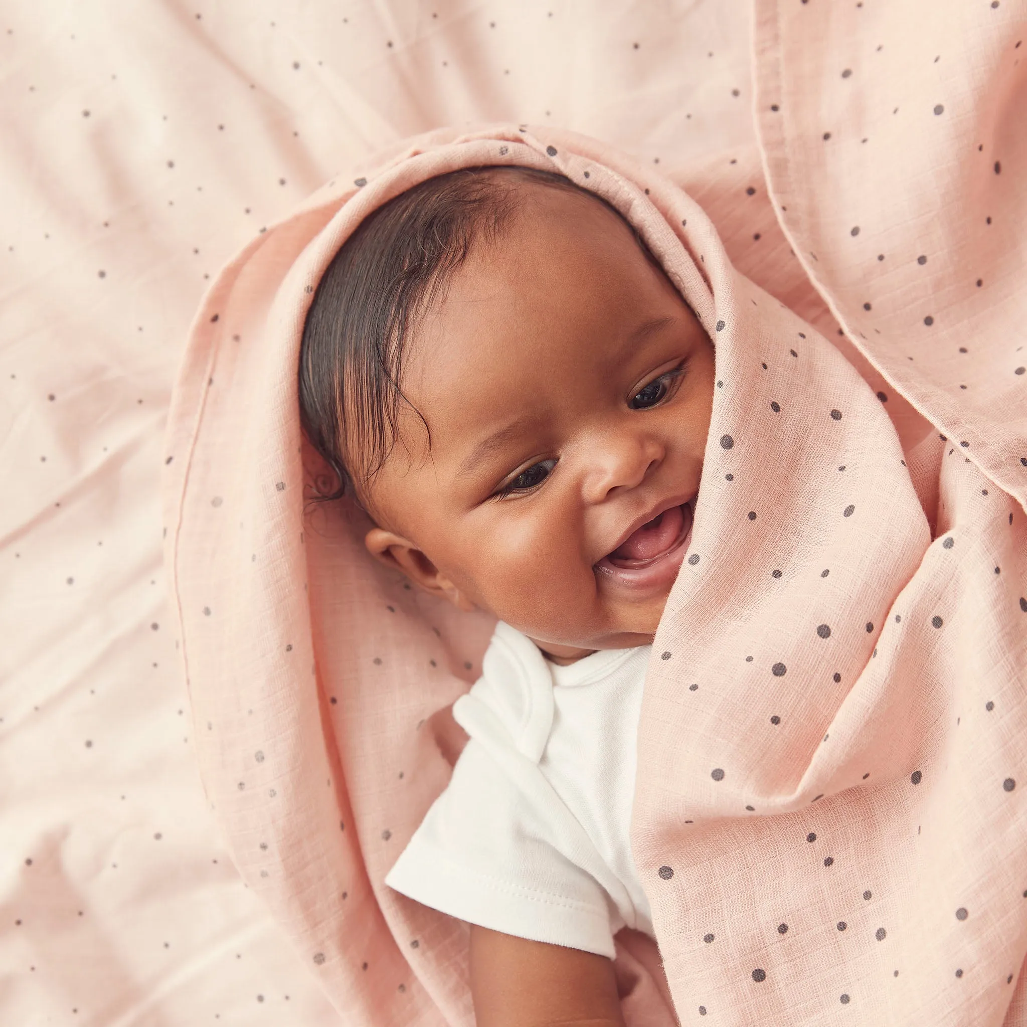Squiggles Organic Muslin