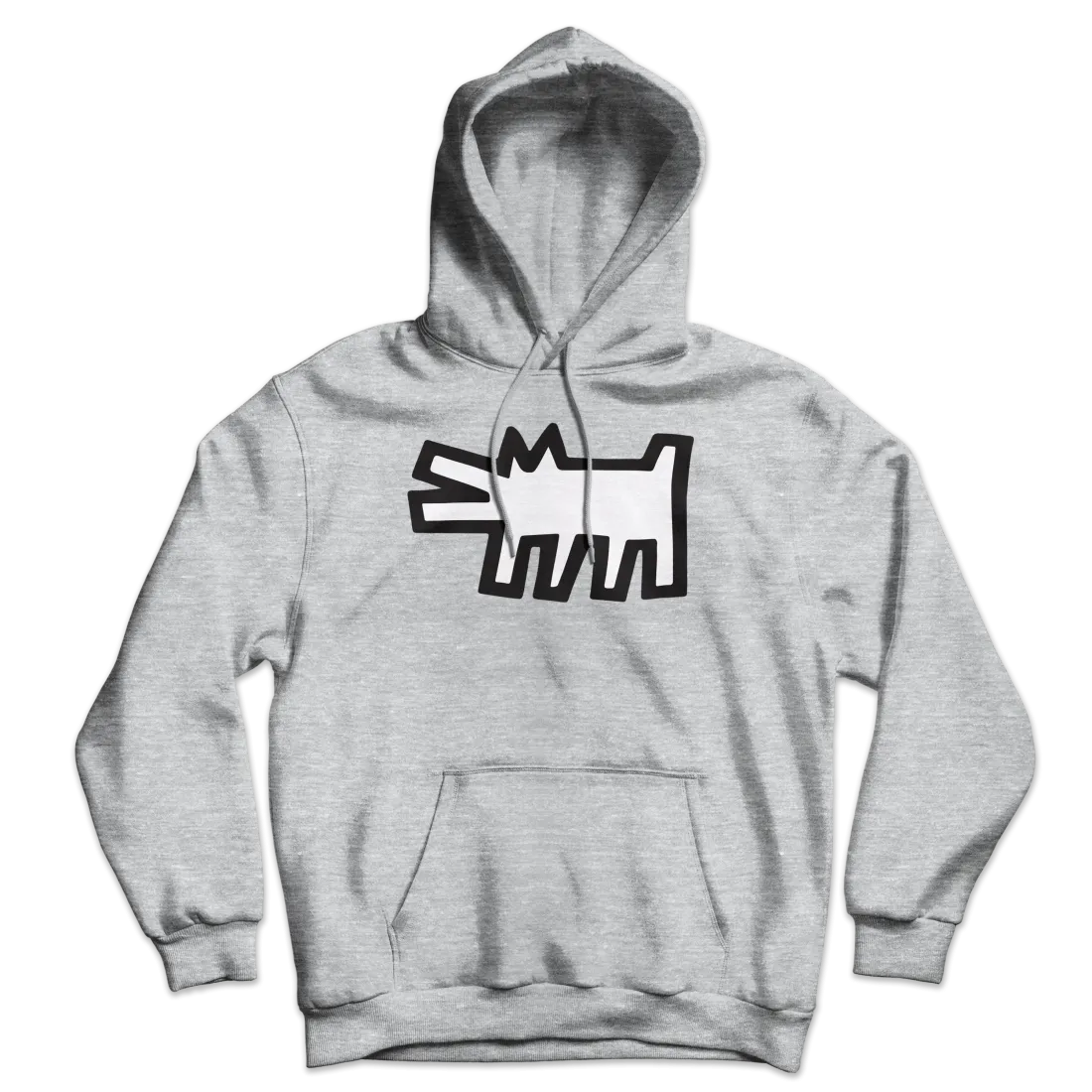 The Barking Dog Icon, 1990 Street Art Hoodie