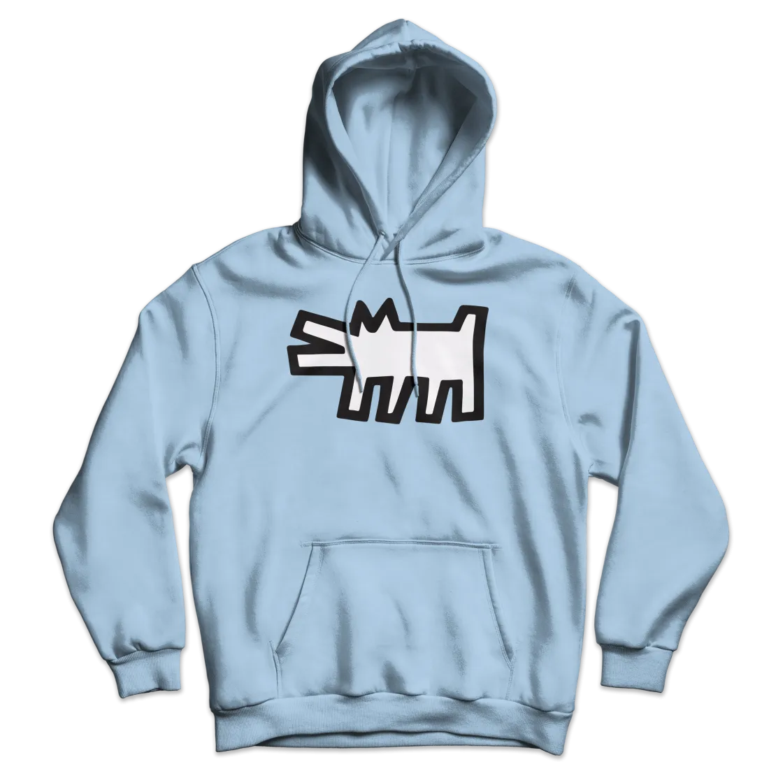 The Barking Dog Icon, 1990 Street Art Hoodie