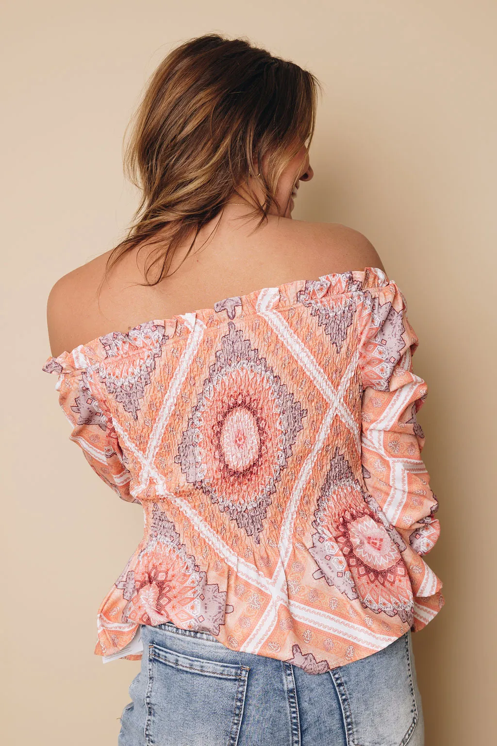 Violet Off Shoulder Blouse